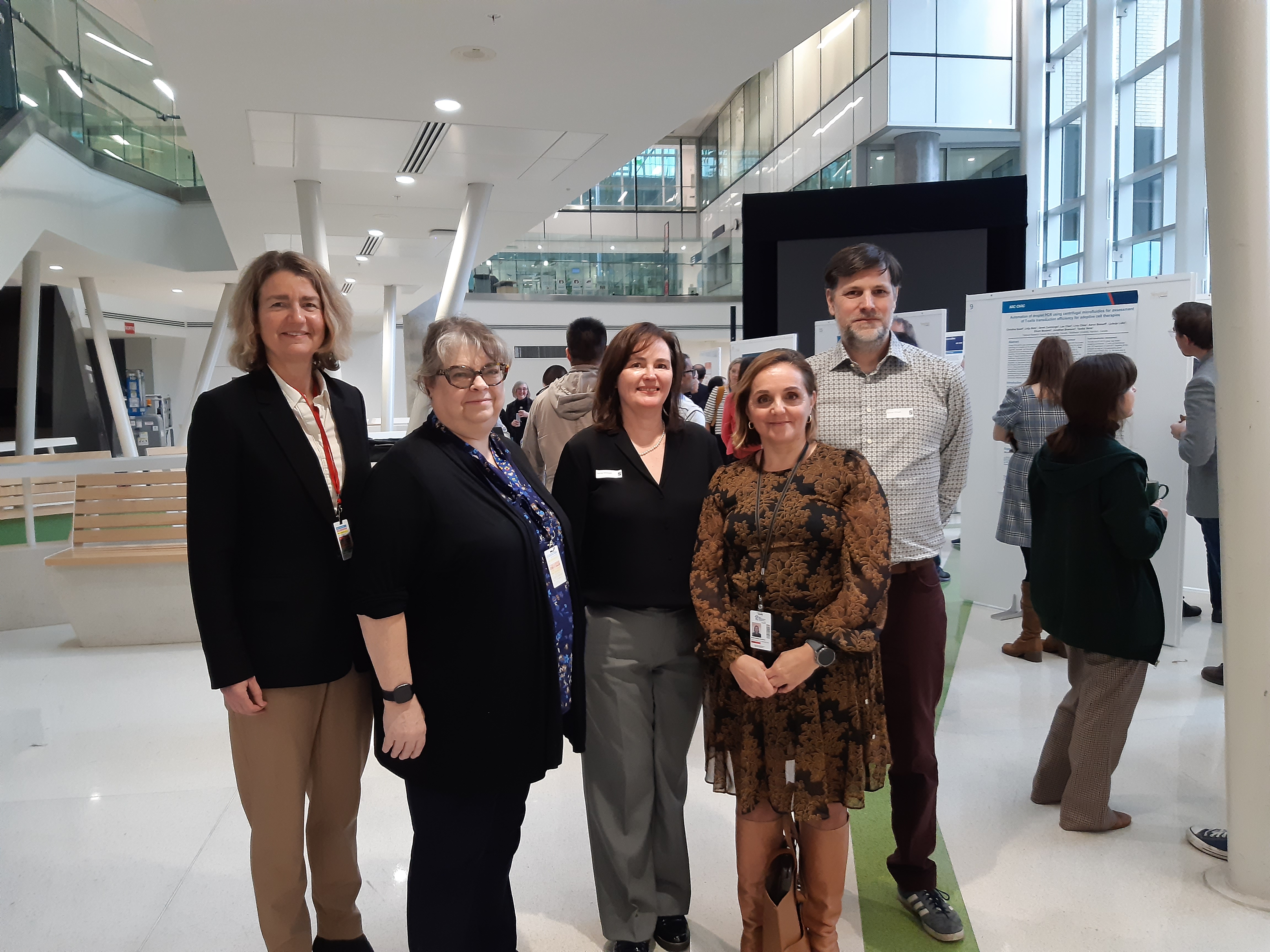 Quelques personnes organisatrices de l'événement