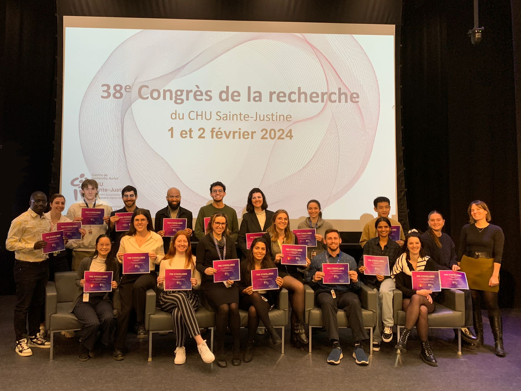 Lauréates et lauréats 2024