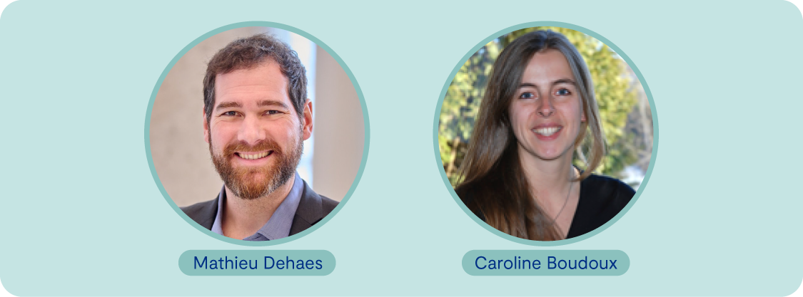 Mathieu Dehaes et Caroline Boudoux